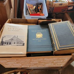 Vintage And Antique NH Cities History Books