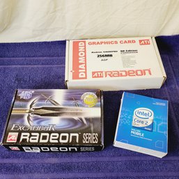 Intel Core Duo Processor, Radeon Graphics Card & Radeon Processor All Items New!