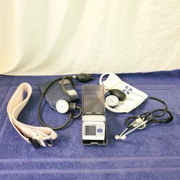 Blood Pressure Cuffs, Wrist Machine,  Gait Belt And Stethoscope