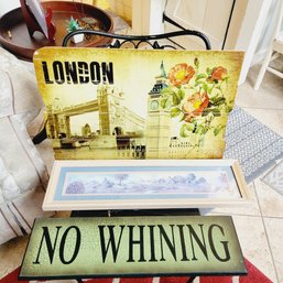 No Whining, London & Glynda Turley Print (Room 1)