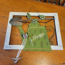 Spring Sign With Angel Pin (Kitchen)