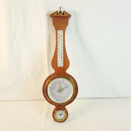 Vintage Airguide Instrument Company Banjo Barometer **Read Description