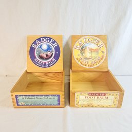 Wooden Advertising Boxes