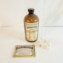 Vintage Pharmaceutical Containers