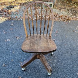 Wooden Office Chair