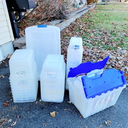 Storage Containers Lot #1 Read Description