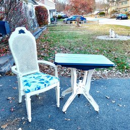 Wooden Table And Chair