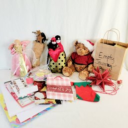 Christmas Items And Wrapping Lot