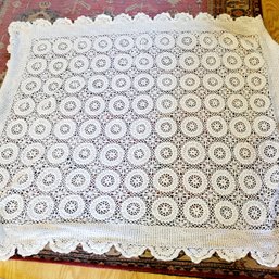 Lace Tablecloth 43' X 48'