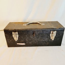 Black Toolbox With Tools Inside