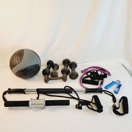 Medicine Ball, Weights And Other Workout Equipment