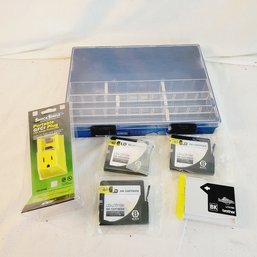 Potable CFCI Plug, Ink Cartridges And Blue Case