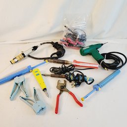 Various Wire Crimping Tools And Soldering Tools