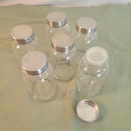 Glass Jars With Shaker Tops