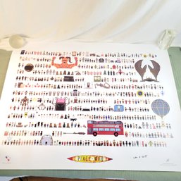 Dr. Who Pixel Poster Signed