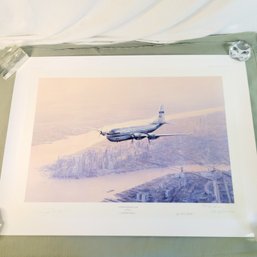 Late Arrival!! Clipper Morning Star By Robert Taylor Signed By Pan Am Pilots!