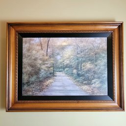 'Windsong ' By Diane Romanello Large Framed Print 34'x46' (Living Room)