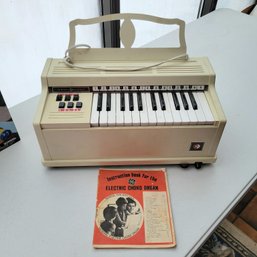 Vintage General Electric Chord Organ (Sunroom)