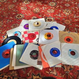 Lot Of 45's Records (Bsmt)