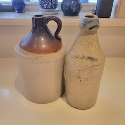 Set Of 2 Vintage Jugs (Bsmt)