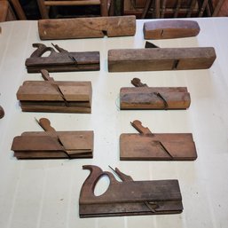 Vintage Taber Plane Co. Trim Planers And 2 Empty Blocks - Garage