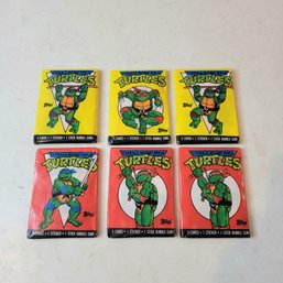 1989 TMNT Topps Collectible Cards Still Sealed!! (EFL1)