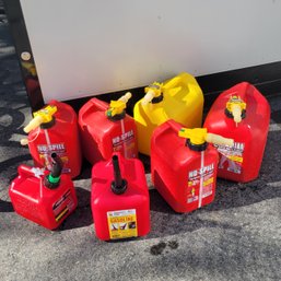 Variety Of Gas Containers