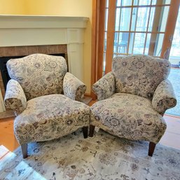 Pair Of Hickory Hill Accent Chairs (Kitchen Area)
