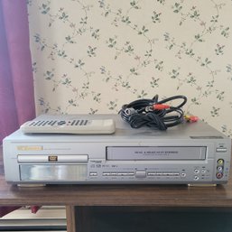 Emerson DVD And VHS Player (Living Room)