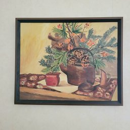 Signed Oil Painting Signed R. Carpenter (Dining Room)
