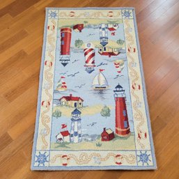 Chelsea Lighthouse Wool Accent Rug 50' X 30' (Great Room)