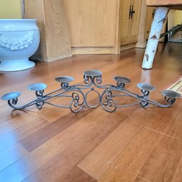 Beautiful Centerpiece Metal Candle Holder (great Room)