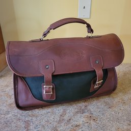 Orvis Leather And Canvas Briefcase Bag (Great Room)