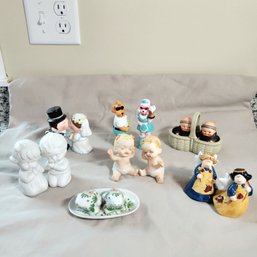 Brides, Angels, Monks And More Salt And Pepper Shakers(BR)