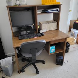 Computer Desk And Chair (BR)