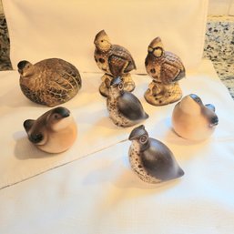 Ceramic Bird Figurine Lot (Kitchen)