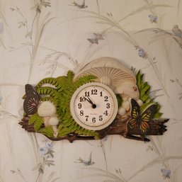 Plastic Vintage Mushroom Clock (Kitchen)