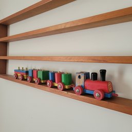 Wooden Train From West Germany (br2)