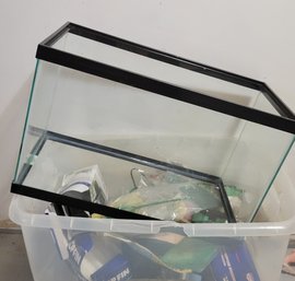 Fish Tank And Tank Accessories (Boiler Room)