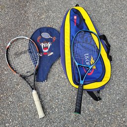 Tennis Rackets And Cases