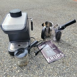 Krups XP1020 Espresso Machine W/ Accessories