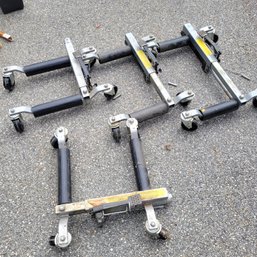 Set Of 4 Hydraulic Vehicle Repositioning Jack's