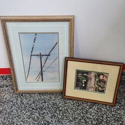 2 Framed Photographs By Pat Brennan