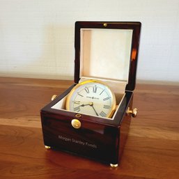 Vintage Howard Miller Gimbal Dial Table Clock (Upmaster)