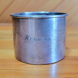 Sterling Silver Cup With Name Kenneth (LR)