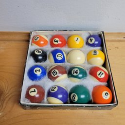 Mini Pool Table Balls 1.5' (Bsmt)