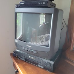 Sony Color TV And VHS Player (1st FL BR)