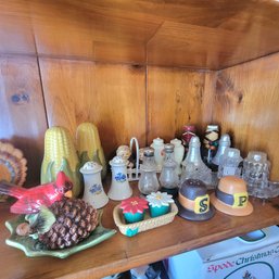 Salt And Pepper Shakers Lot (Dining Room)