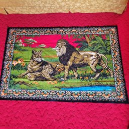 Lion Tapestry 58.5' X 38.5' (LR)