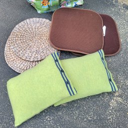 Chair Cushions, Pillows And Placemats (Garage)
